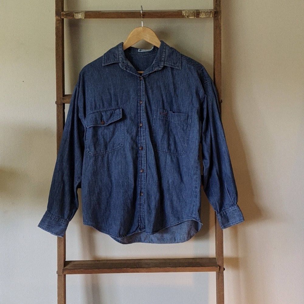 Columbia Women's denim button down